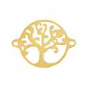 Apprêt plaqué or arbre de vie